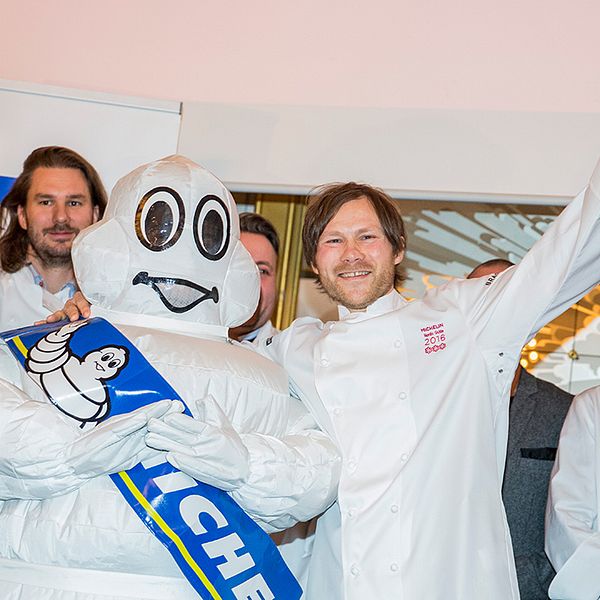 Rasmus Kofoed firade i februari att Geranium blev första danska restaurang att få tre stjärnor i Michelin-guiden.
