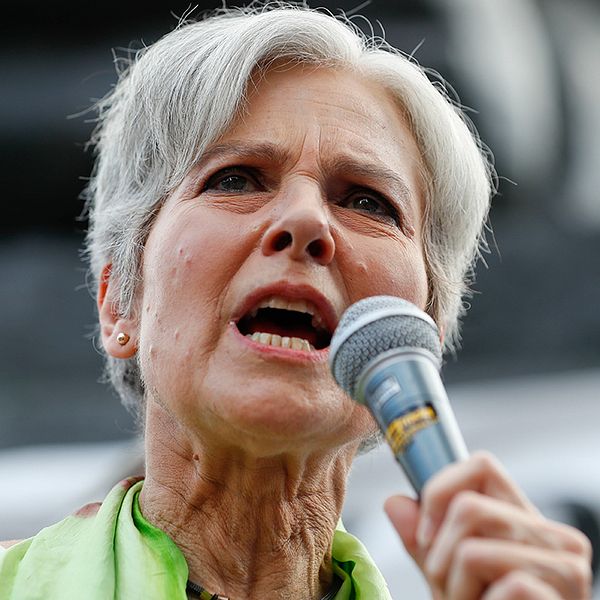 Gröna partiets ledare Jill Stein.