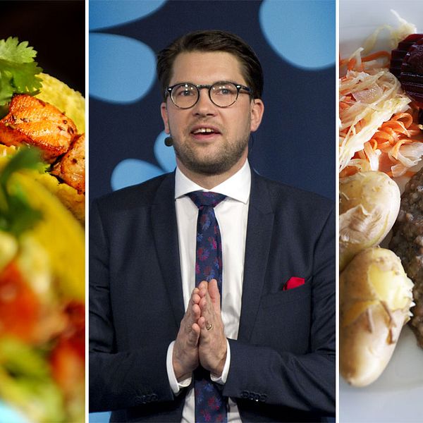 Tacos, Jimmie Åkesson och pölsa.