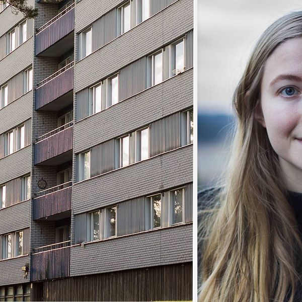 Alice Ljungberg är en av de studenter som tröttnat på hyreshöjningarna.