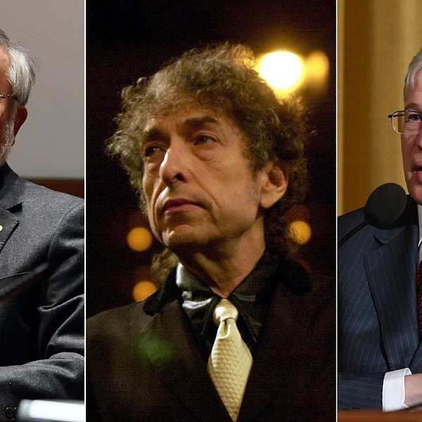 Yoshinori Oshumi, Bob Dylan och Bengt Holmström är tre av årets Nobelpristagare.