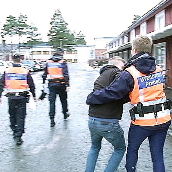 polisutbildning aspiranter i Umeå