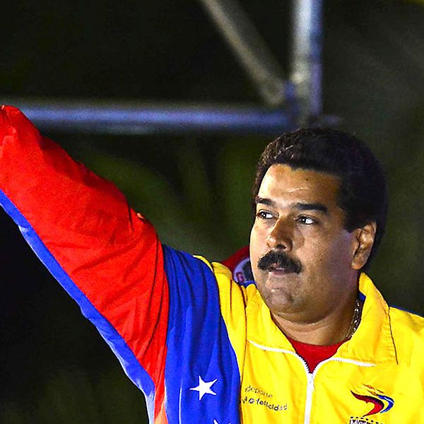 Hugo Chavez politiska arvinge Nicolas Maduro