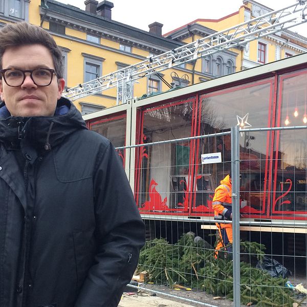 Robert Frisk, projektledare för Musikhjälpen SR