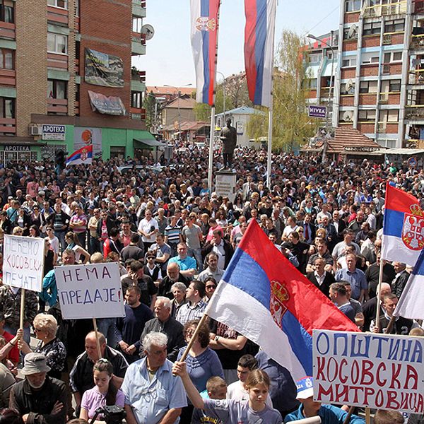 Serberna i Kosovo är upprörda över det nya avtalet.