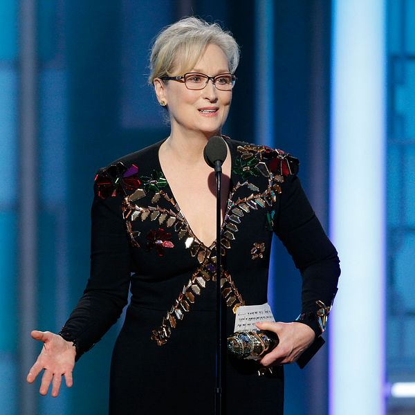 Meryl Streep fick hederpris på galan