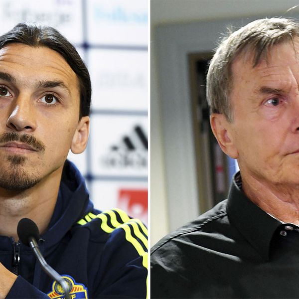 Zlatan Ibrahimovic och Ulf Karlsson