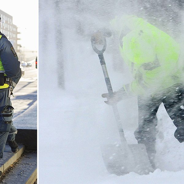 Vakt och snöröjare