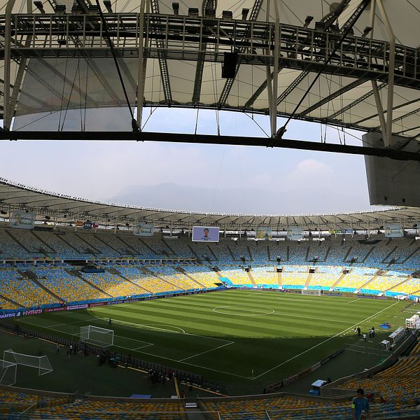En av världens mest klassiska fotbollsarenor Maracanã-stadion i Brasilien håller på att förfalla.