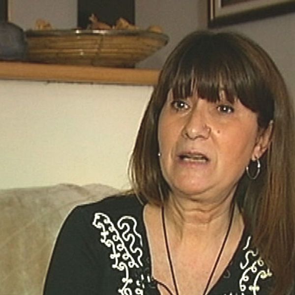 Mercedes Castro, arbetslös och skuldsatt i Barcelona.