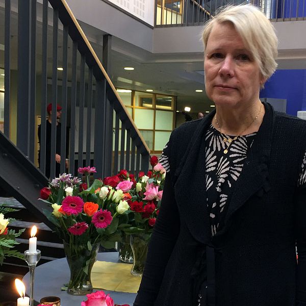 Marie Forslin, rektor på Kunskapsgymnasiet i Malmö
