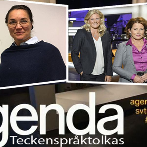 Agenda teckenspråkstolkas