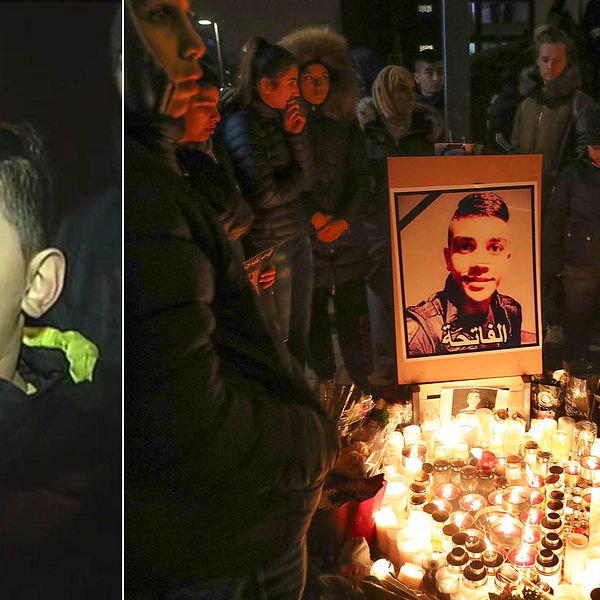 Ali på manifestationen i Malmö efter dödsskjutningen: ”Alla barnen är rädda”