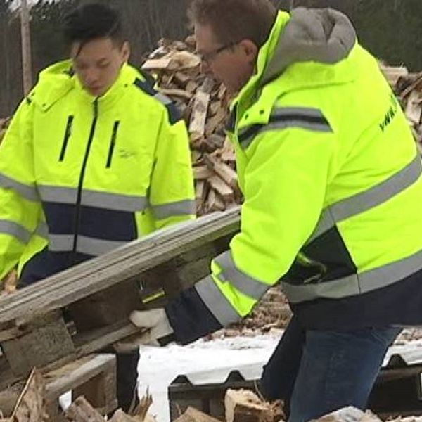 Håkan er ensamkommande jobb