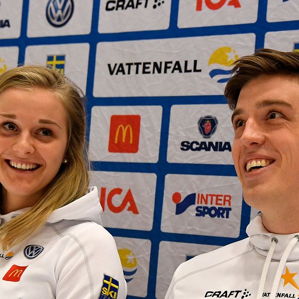 Stina Nilsson och Calle Halfvarsson