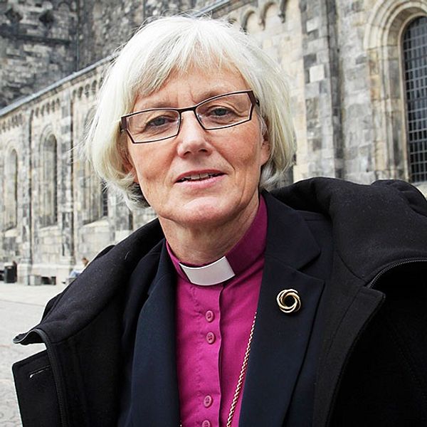 Ärkebiskop Antje Jackelén har sett lapparna och konstaterar att de innehåller många faktafel.