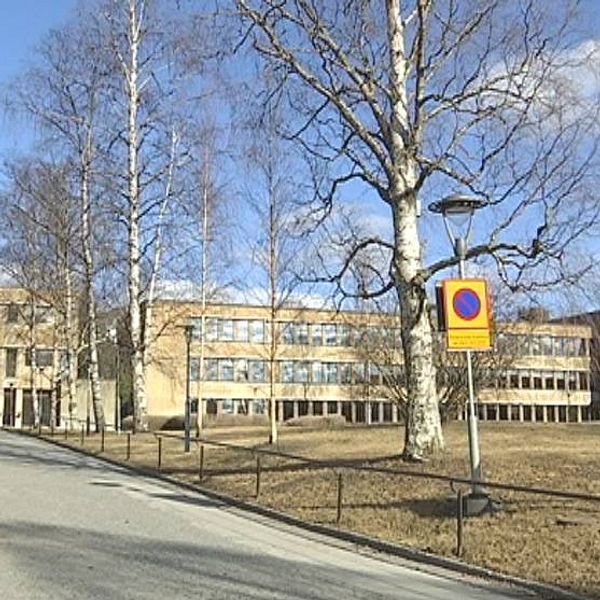 Kommunhuset i Östersund som utrymdes 2015.