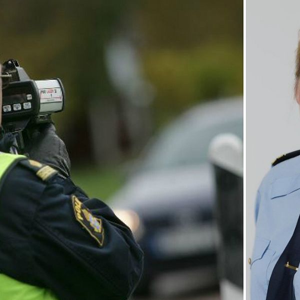 Trafikpolischefen Jenny Wester är nöjd med resultatet av polisens trafikinsats.