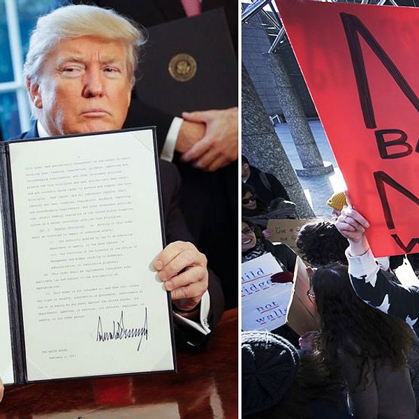 Trumps inresförbud