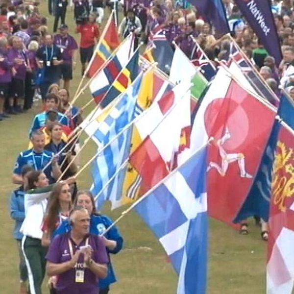 Nationsparad på Island Games