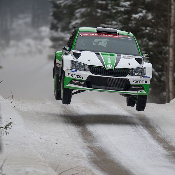 Pontus Tidemand vann WRC 2-klassen i Svenska Rallyt.