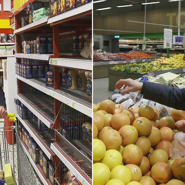 Sven Lindgren, ordförande i Civilförsvarsförbundet, säger att livsmedelsbutikerna är det enda beredskapslager Sverige har vid en kris.