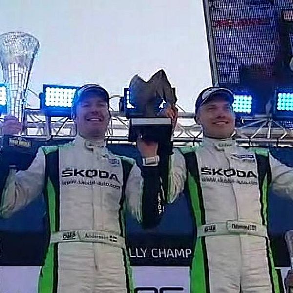 Jonas Andersson och Pontus Tidemand vann Svenska rallyt WRC2