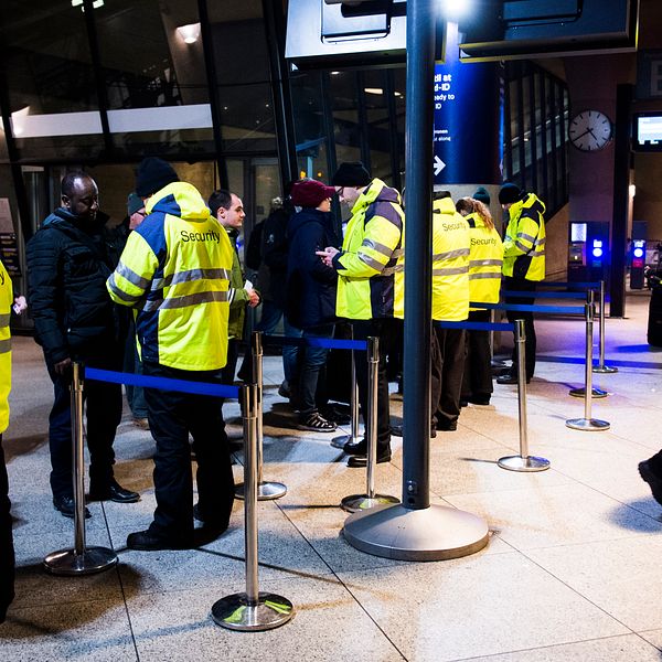 ID-kontroller på Köpenhamns flygplats Kastrup