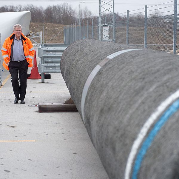 Försvarsutskottet vill att regeringen skyndar på med ny lagstiftning efter Karlshamns beslut att hyra ut hamnen till Nord Stream 2. Arkivbild.
