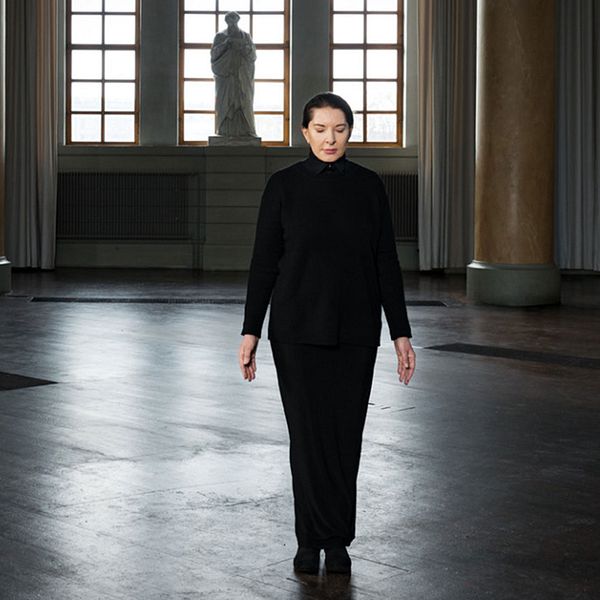 Marina Abramović i Eric Ericsonhallen.