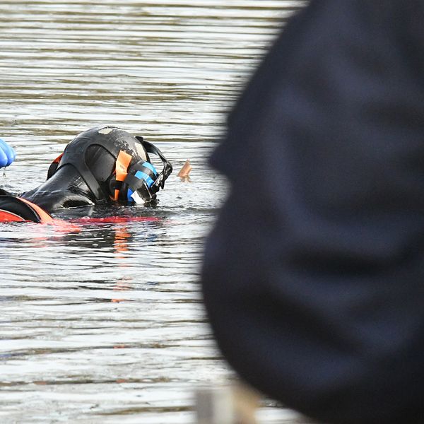Kustbevakningen genomför dykning i damm i Ögårdsparken i Malmö. Kopplas till mordet på 16-årige Ahmed Obaid.