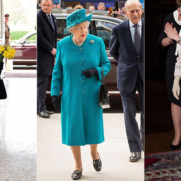 I officiella sammanhang ses sällan drottning Elizabeth utan sin svarta väska.