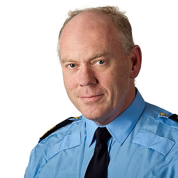 Mats Palmgren, polisområdeschef i Halland.