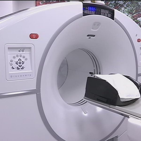 Under fredagen invigde Akademiska sjukhuset en ny helkroppsscanner.