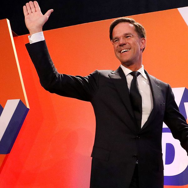 Nederländernas premiärminister Mark Rutte.