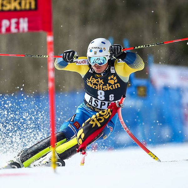 André Myhrer har chansen att vinna i Aspen i kväll.