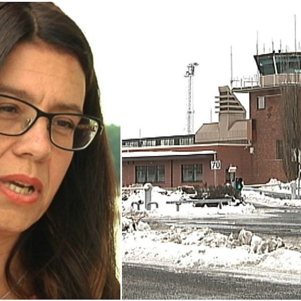 Helena Lindahl, Umeå Flygplats, Umeå airport