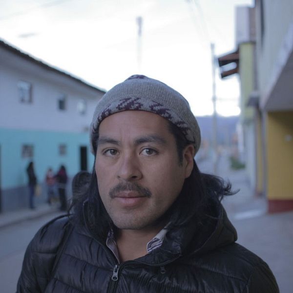 SVT Nyheters reporter Ricardo Garcia, på plats i Peru
