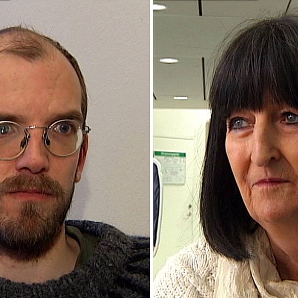 Martin Neldén och Annicka Burman Vänsterpartiet