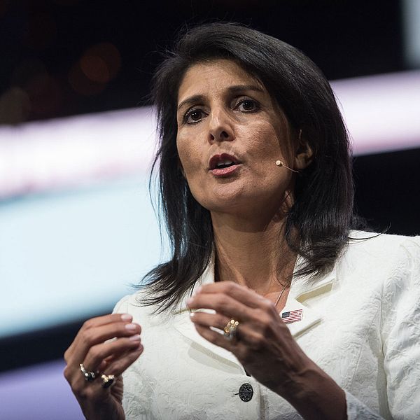 Nikki Haley, 45, är en ambitiös politiker som tagit ett rejält kliv i karriären som president Trumps FN-ambassadör, utan någon större erfarenhet av utrikespolitik.