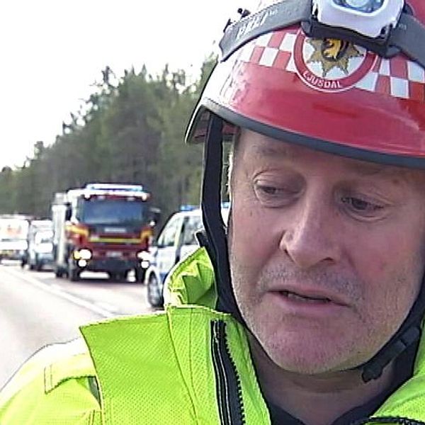 Peter Nystedt, räddningschef i Ljusdal