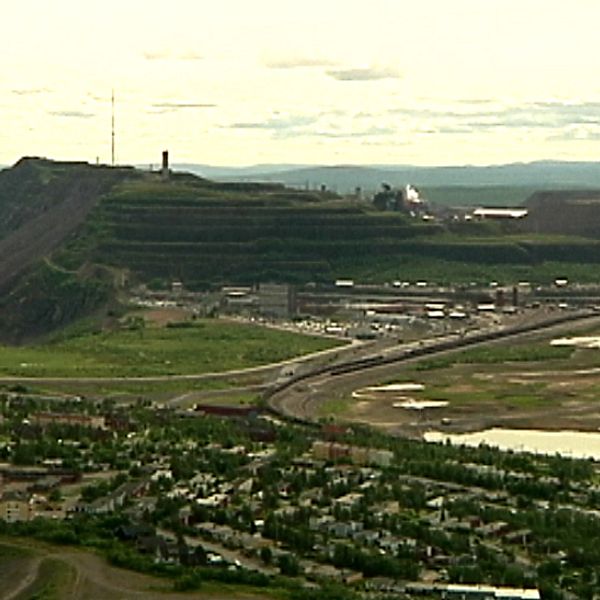 LKAB:s gruva i Kiruna