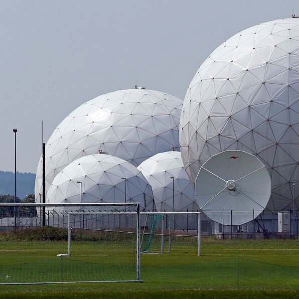 BND:s övervakningsanläggning i Bad Aibling nära München.