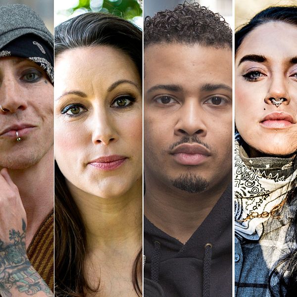 Mia Skäringer, Dregen, Lisa Nilsson, Erik Lundin, Maxida Märak och Ana Diaz.