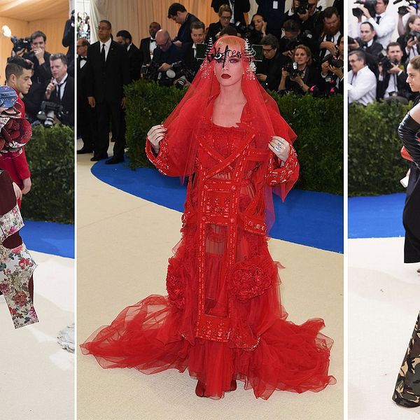 Rihanna i Comme des Garçons, Katy Perry i Margiela och Madonna i Jeremy Scott