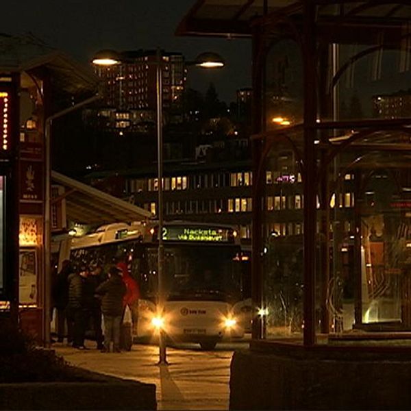 Busstationen Navet