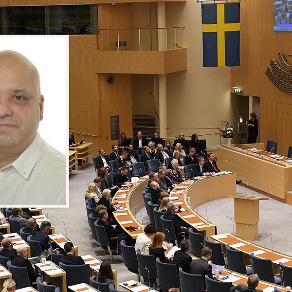 Daniel Sestrajcic (V) trycker på fel knapp oftare än någon annan riksdagsledamot.