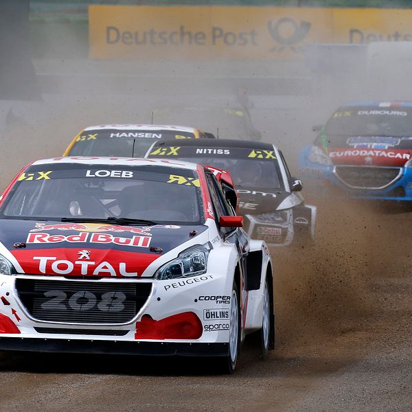 Sebastien Loeb var snabbast i kvalet på Hockenheim.