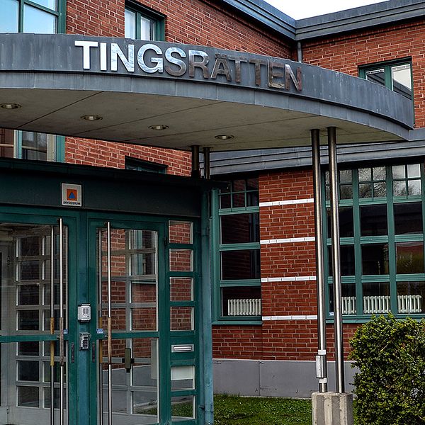 Entrén till Tingsrätten i Kristianstad