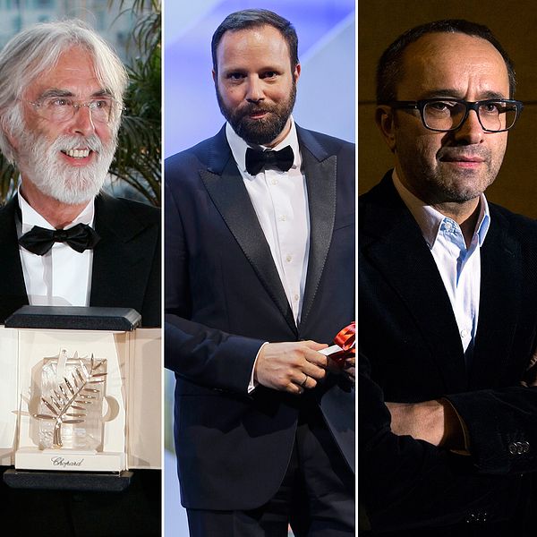 Naomi Kawase, Michael Haneke, Yorgos Lanthimos,  Andrej Zvjagintsev och Todd Haynes.